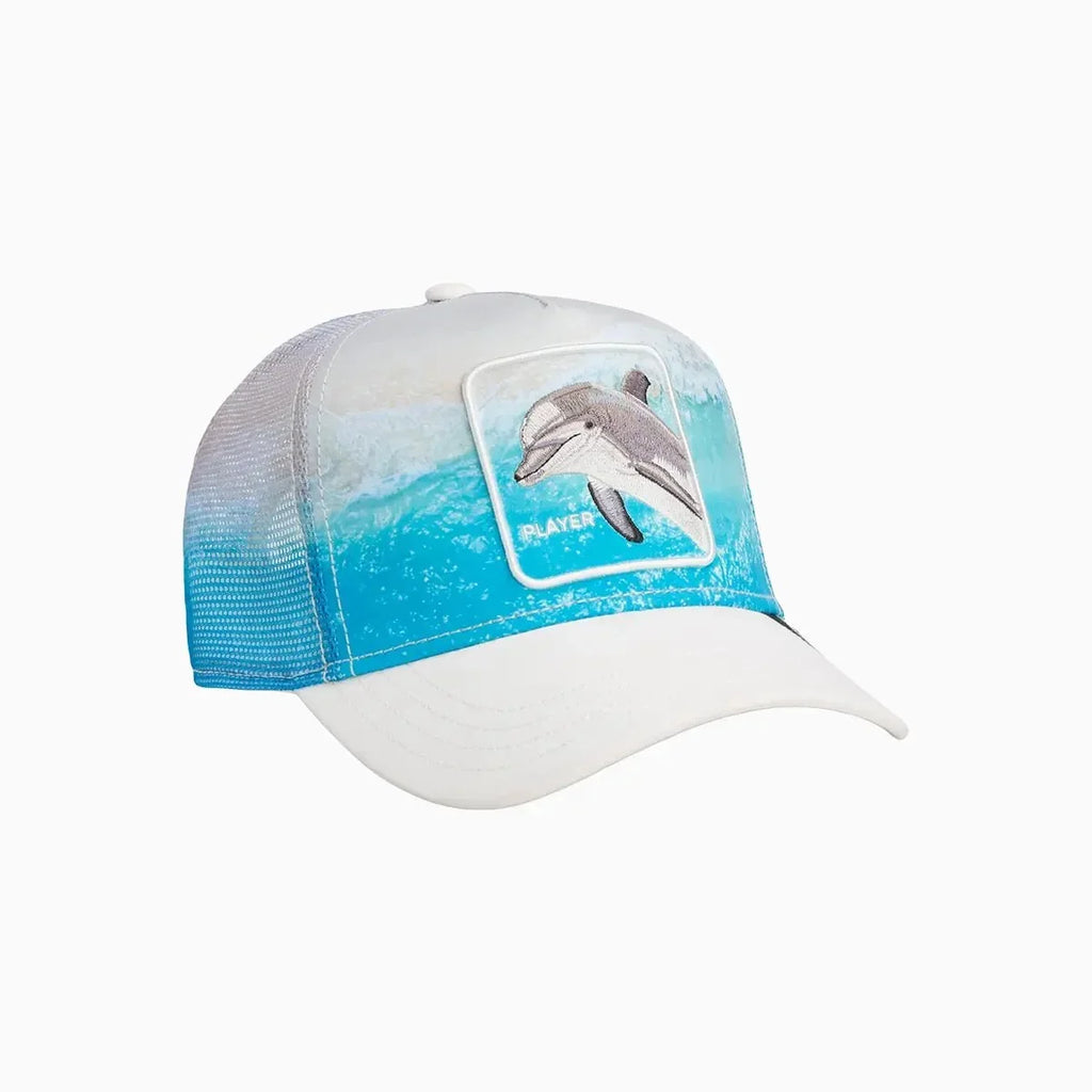 Dolphin In The Element Trucker Hat