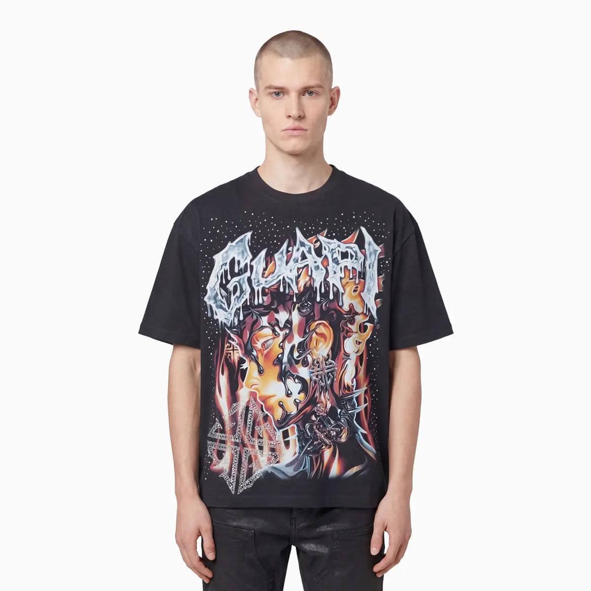 Men's Black Cyborg T-Shirt