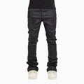 Pantalón de mezclilla negro para hombre con adornos de Icon
