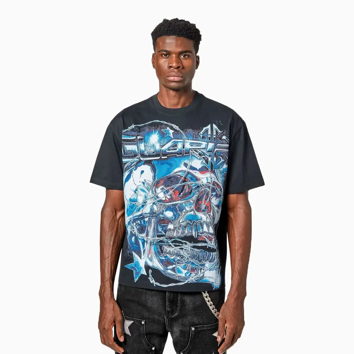 Men's Chrome Skull T-Shirt