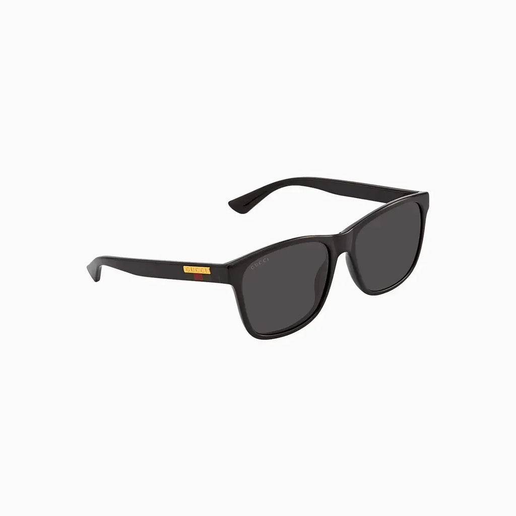 Lunettes de soleil noires et grises Gucci pour hommes