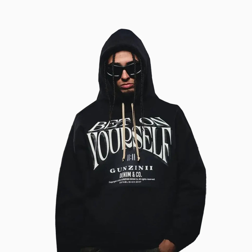 Sweat à capuche « Bet On Yourself » pour homme