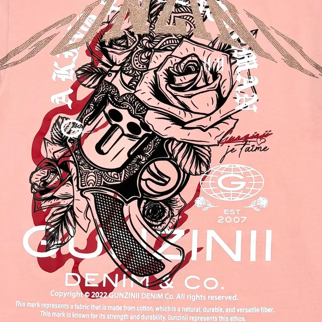 Camiseta de manga corta estampada para hombre