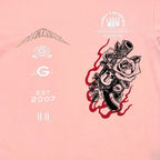 Camiseta de manga corta estampada para hombre