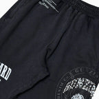 Ensemble de survêtement homme Ride Hard délavé noir avec motif graphique