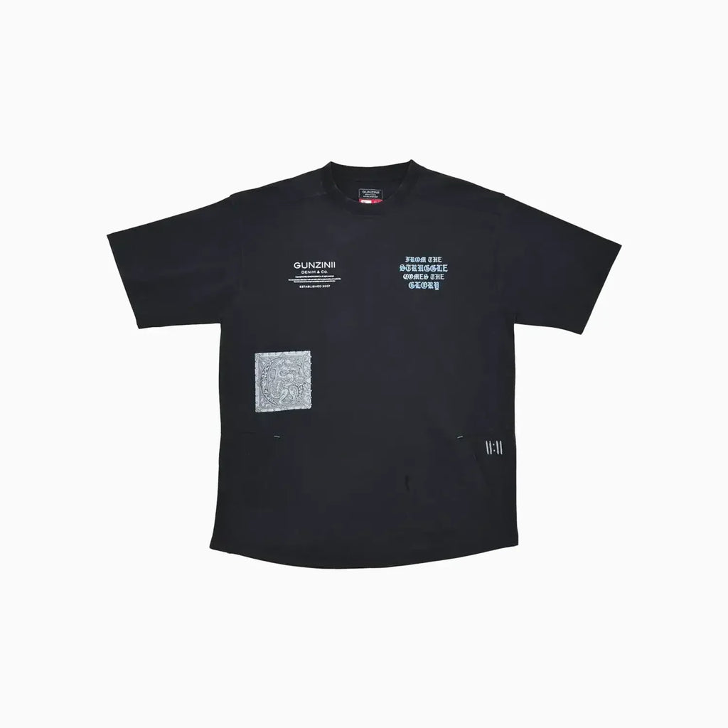 Men's Savage Culture Graphic Co-ord Set ¨C Black Edition