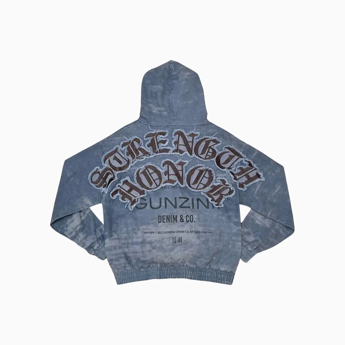 Men's Strength Honor Pull Over Hoodie