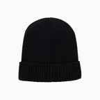 Bonnet à logo en coton et laine vierge