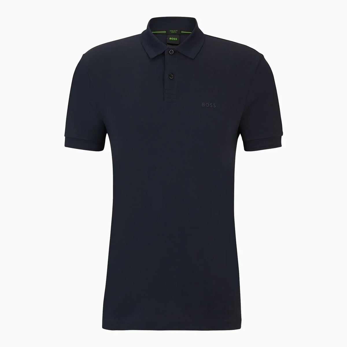 Polo de algodón piqué de corte regular para hombre con logo tono sobre tono