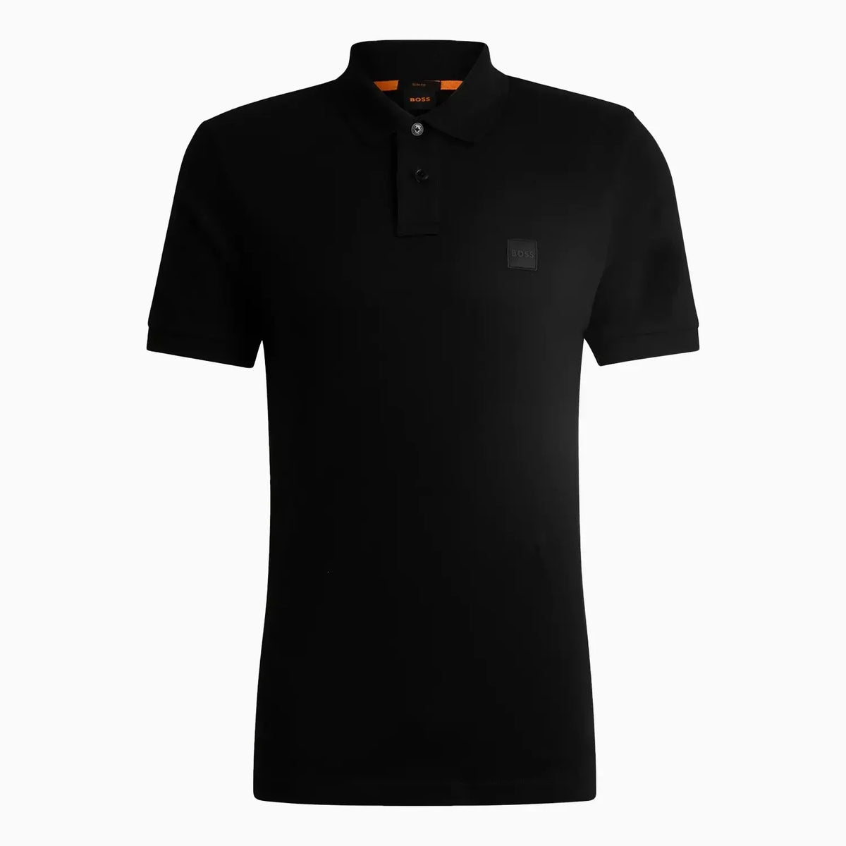 Polo elástico extra slim fit para hombre con cinta con logo