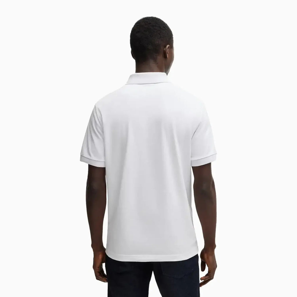 Polo Extrêmement Ajusté Extensible Pour Homme Avec Bande Logotypée