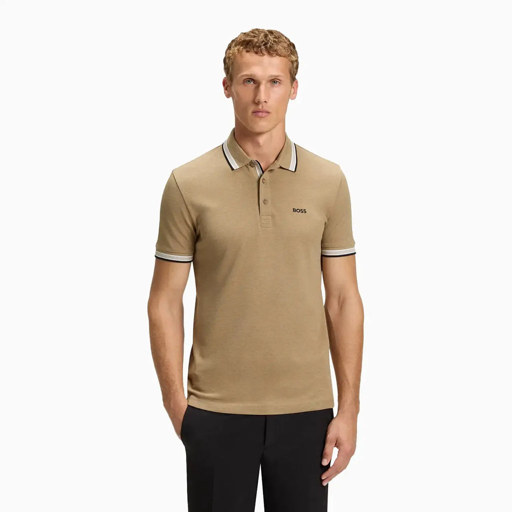 Polo de hombre Paddy en piqué de algodón