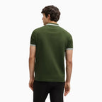 Men's Polo Shirt With Contrast Logo Details