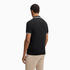Polo slim fit homme en coton stretch avec logo