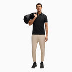 Polo slim fit homme en coton stretch avec logo