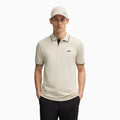 Polo slim fit homme en coton stretch avec logo