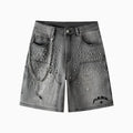 Men's Double Knee Denim Work Shorts