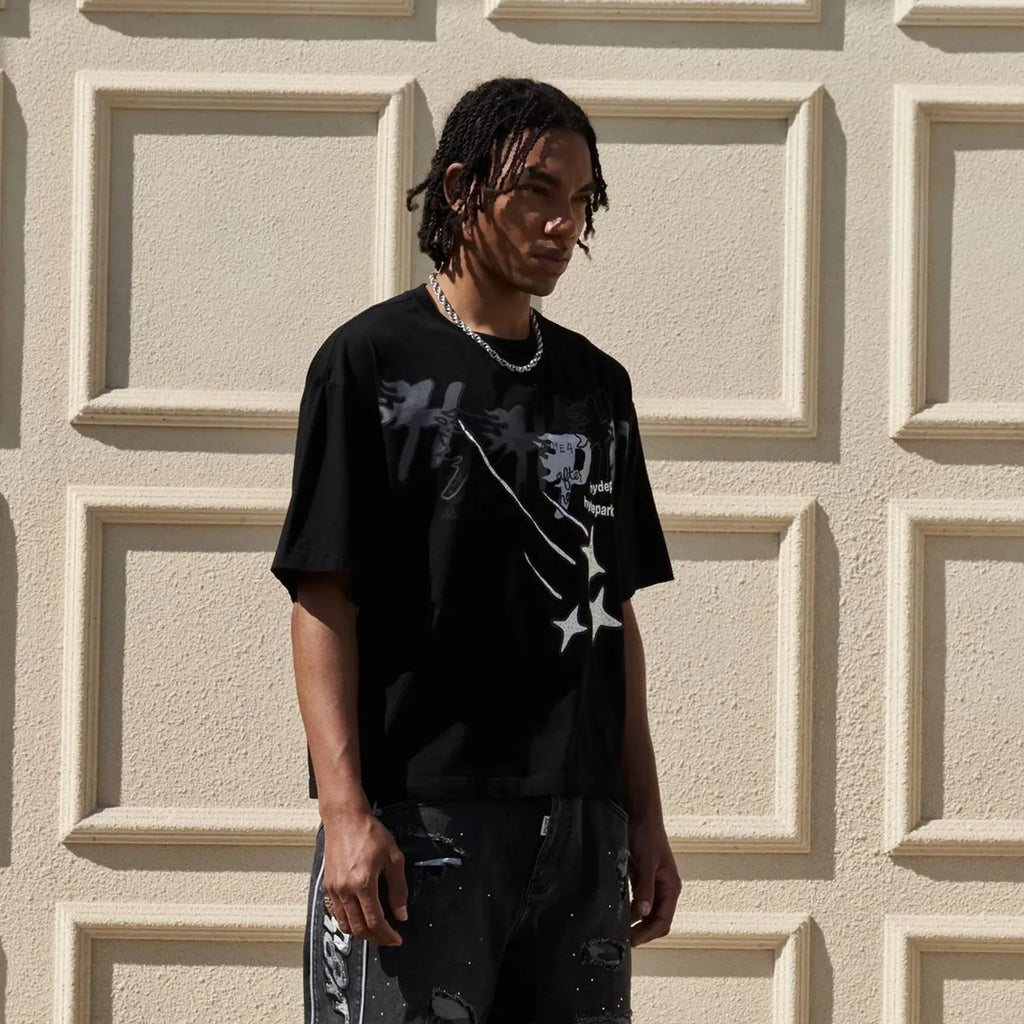 T-shirt à manches courtes HP Star pour homme