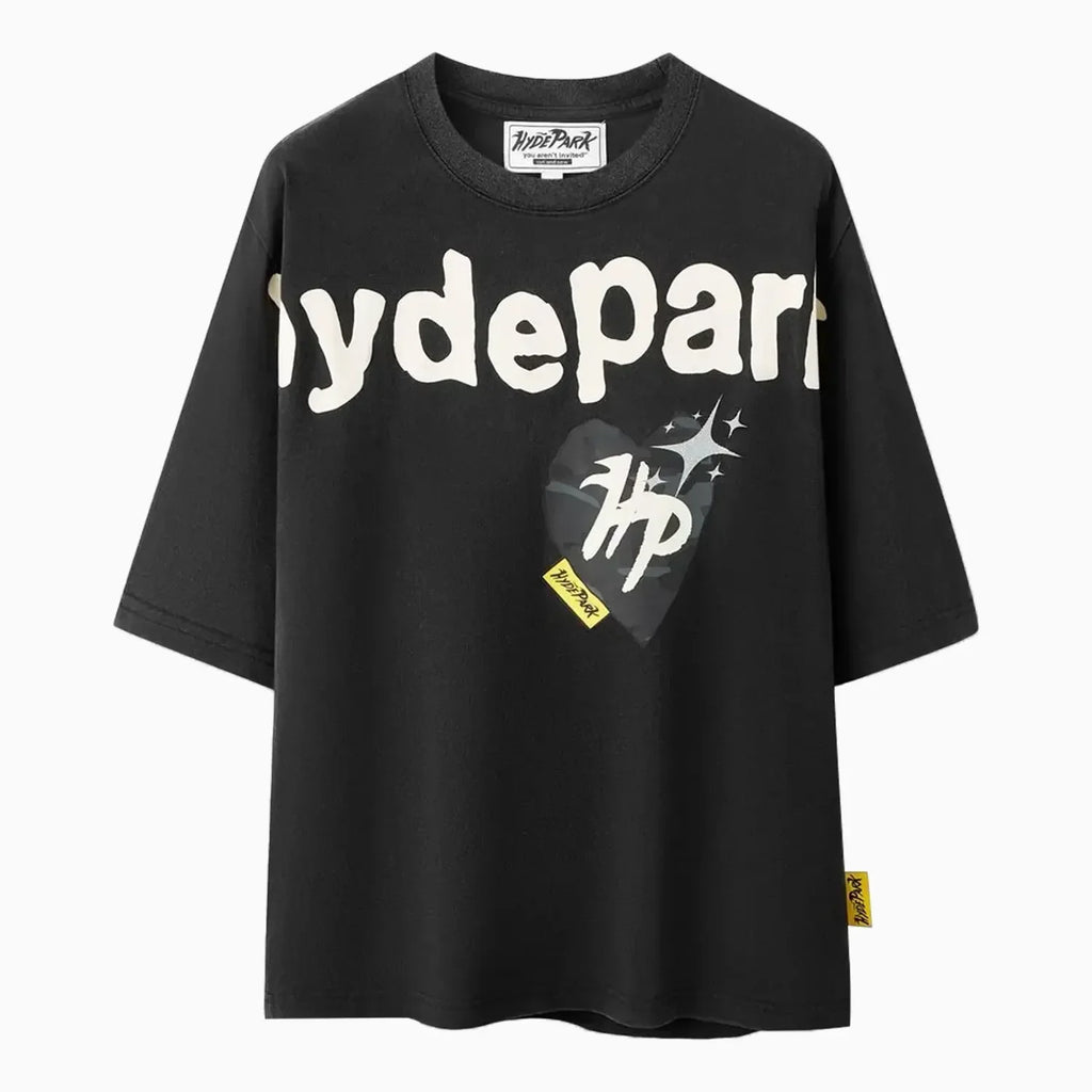 T-shirt Camouflage Cœur Tête de Mort Homme