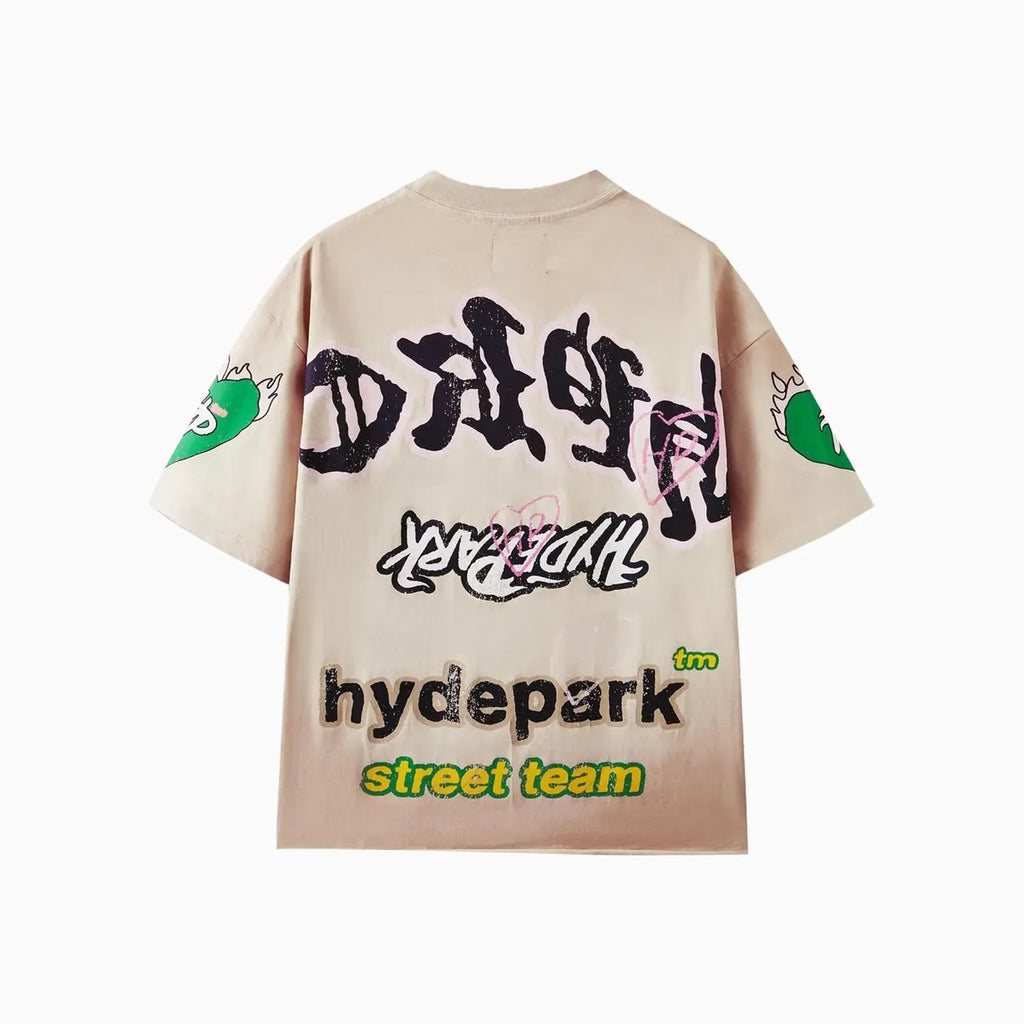 T-shirt col rond équipe de rue pour hommes