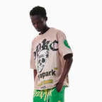 T-shirt col rond équipe de rue pour hommes