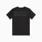Conjunto de camiseta y pantalón corto para niños "Destinado a la grandeza"