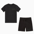 Conjunto de camiseta y pantalón corto para niños "Destinado a la grandeza"