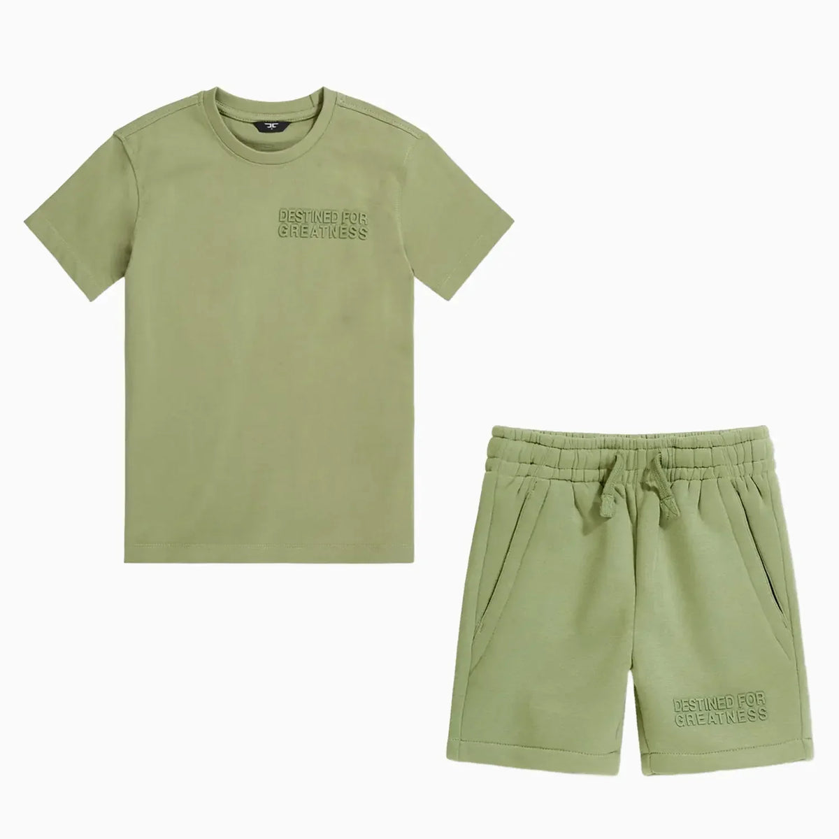 Kid's Destined For Greatness T-Shirt and Shorts Outfit