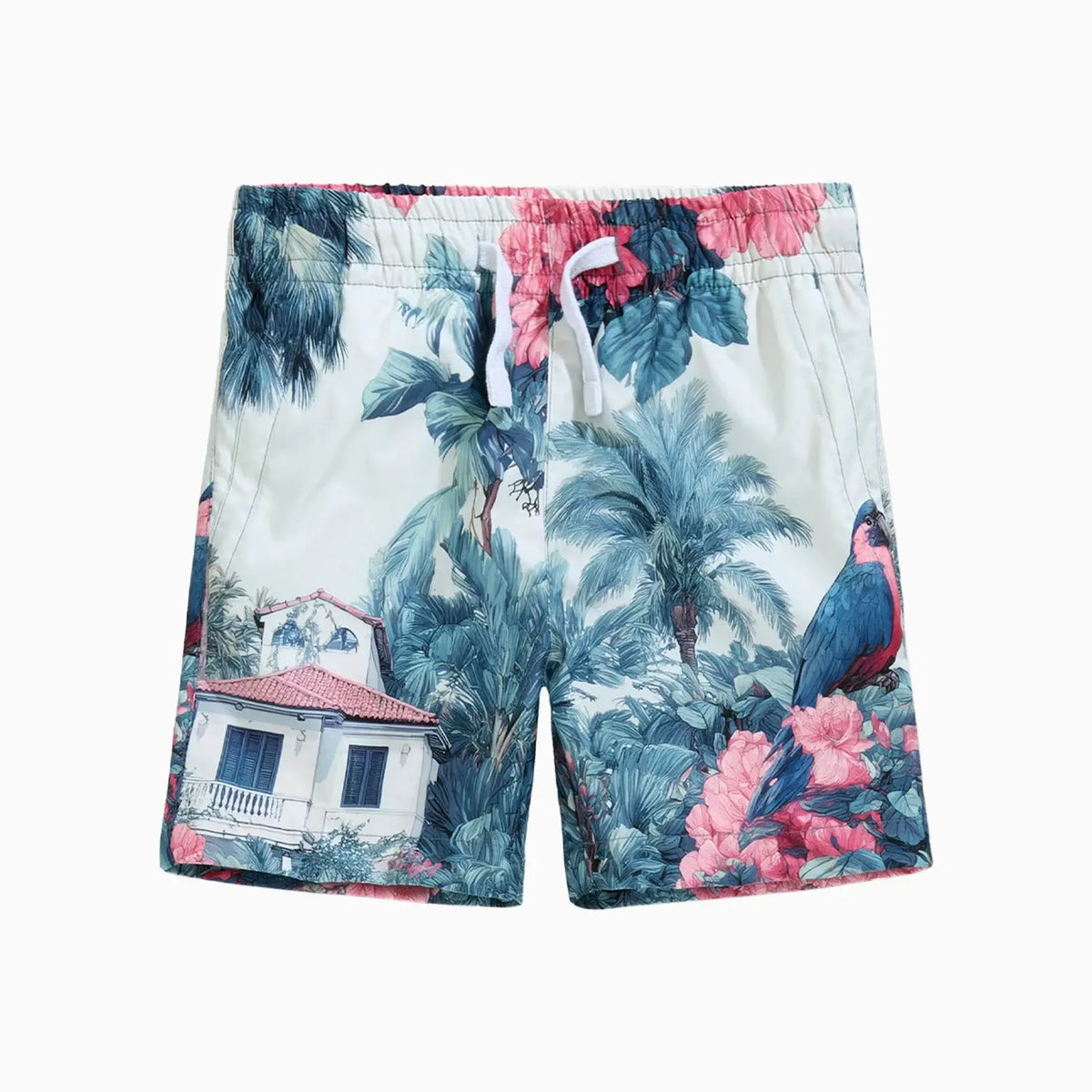 Conjunto de camiseta y pantalones cortos Kid's Paradise Palms