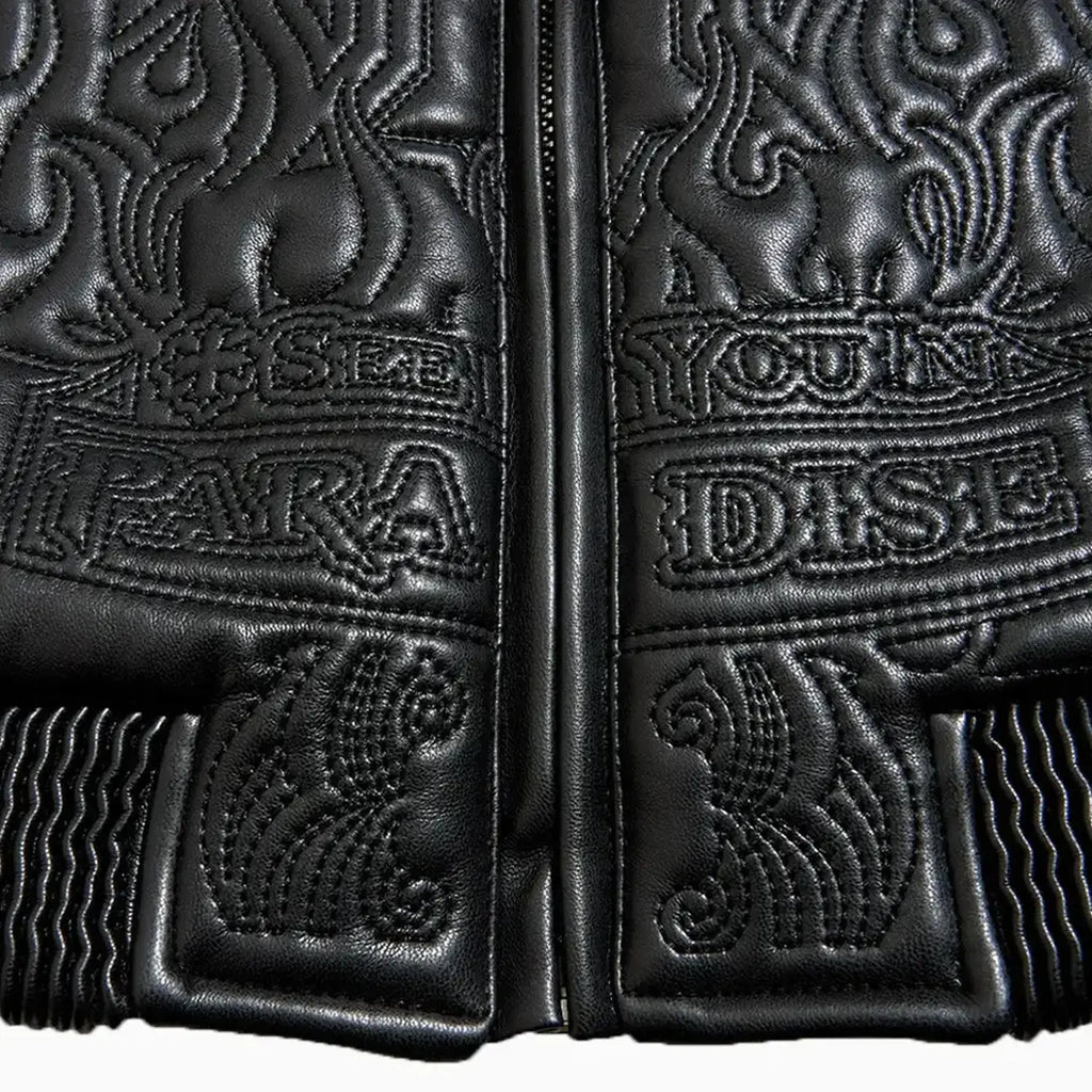 Blouson bombardier sinistre pour enfant