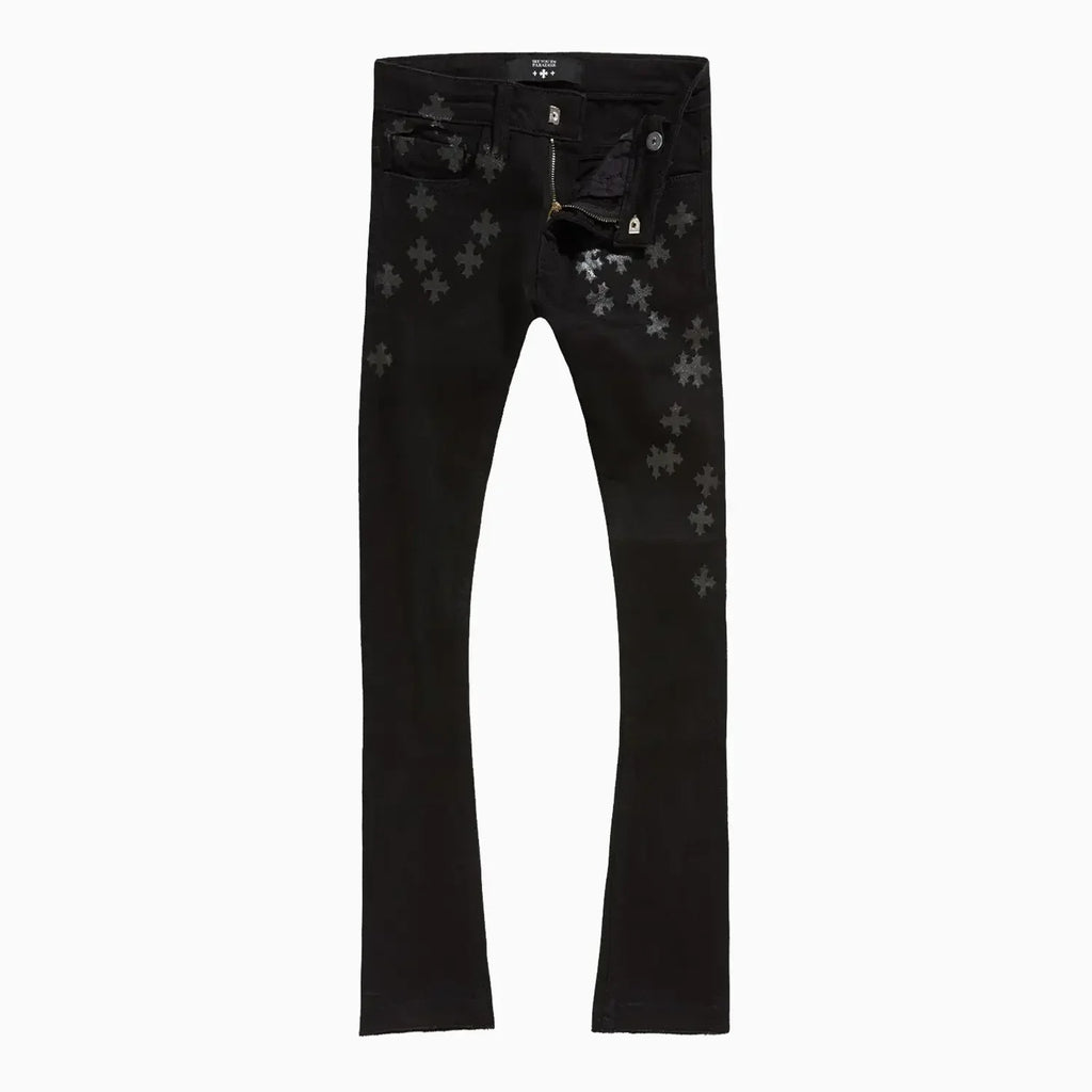 Pantalón de mezclilla para niños Super Skinny Stacked Forbidden Fruit