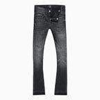 Kid's Super Skinny Stacked Starry Night Denim Pant