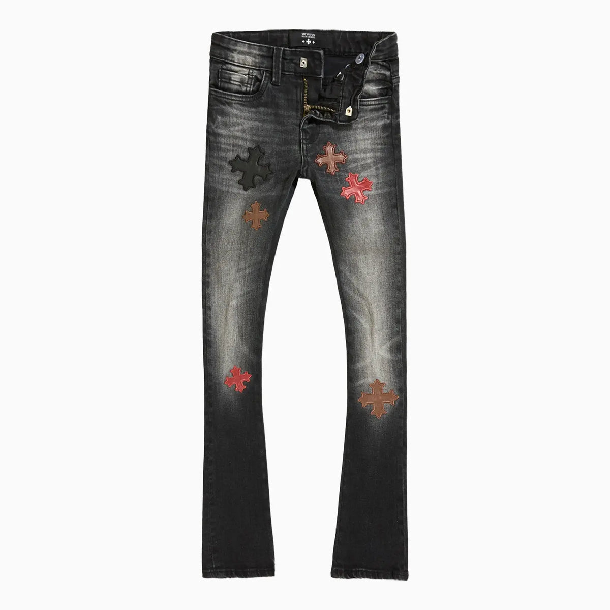 Kid's Utopia T-Shirt and Reckoning Stacked Denim Pant Outfit