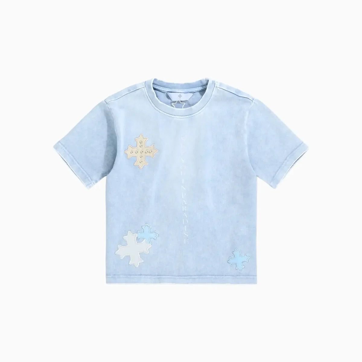Kid's Utopia T-Shirt and Reckoning Stacked Denim Pant Outfit