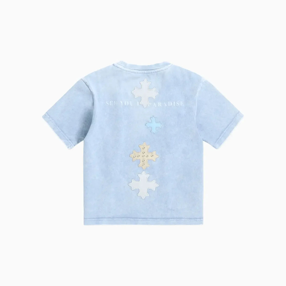 Kid's Utopia T-Shirt and Reckoning Stacked Denim Pant Outfit