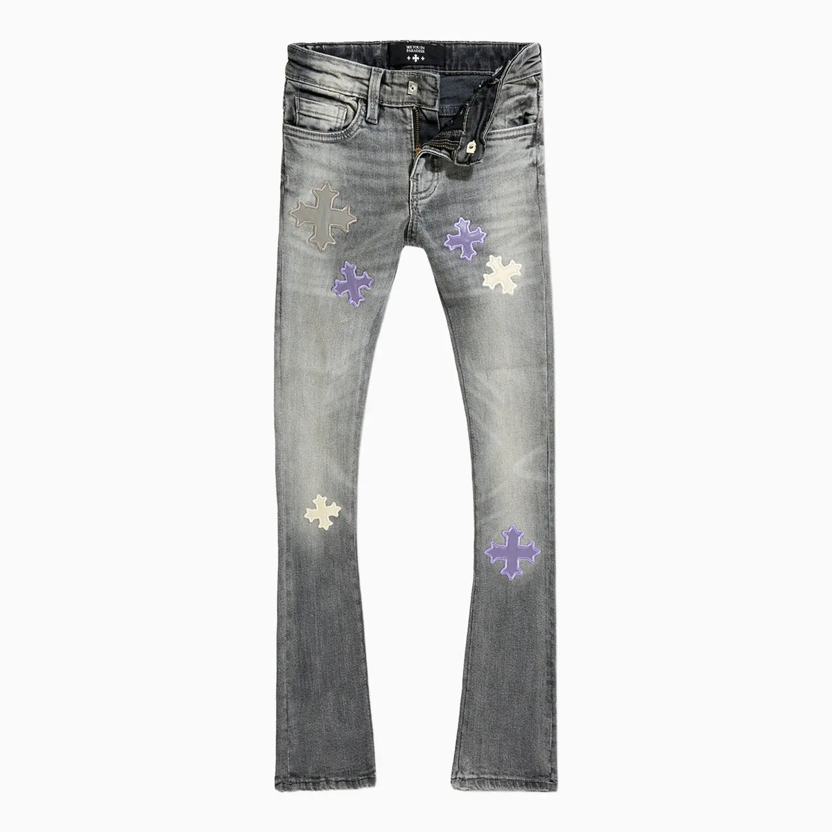 Kid's Utopia T-Shirt and Reckoning Stacked Denim Pant Outfit