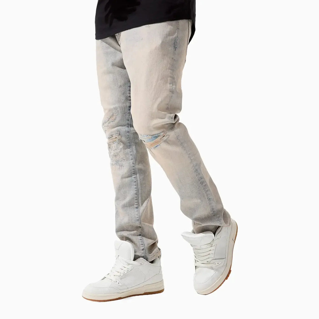 Pantalon en jean Collins Dune pour homme