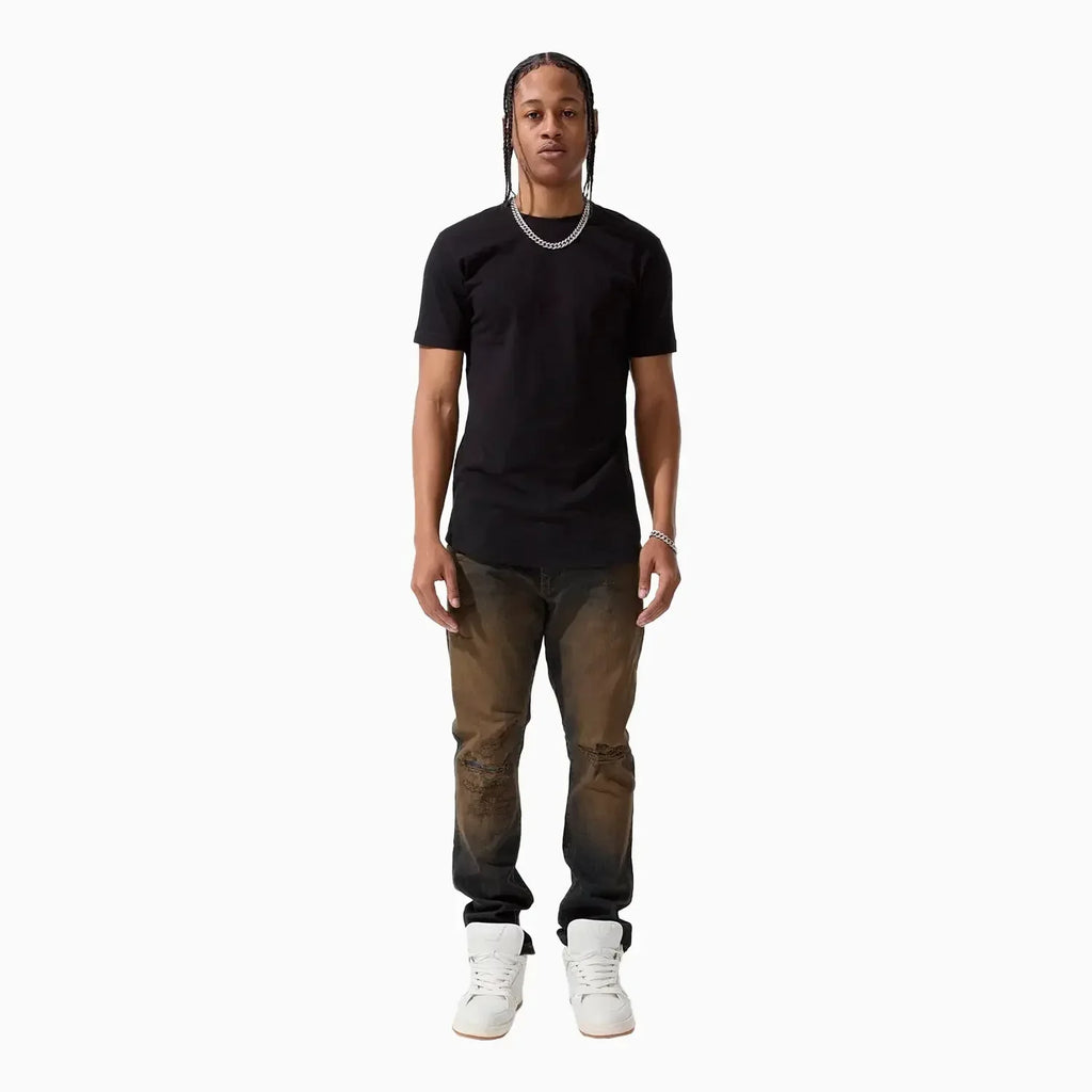 Pantalon en jean Collins Dune pour homme