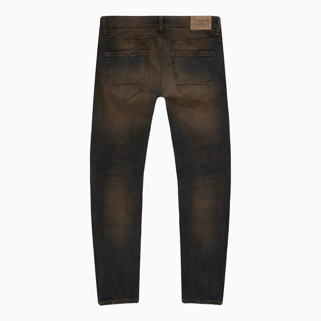 Pantalon en jean Collins Dune pour homme