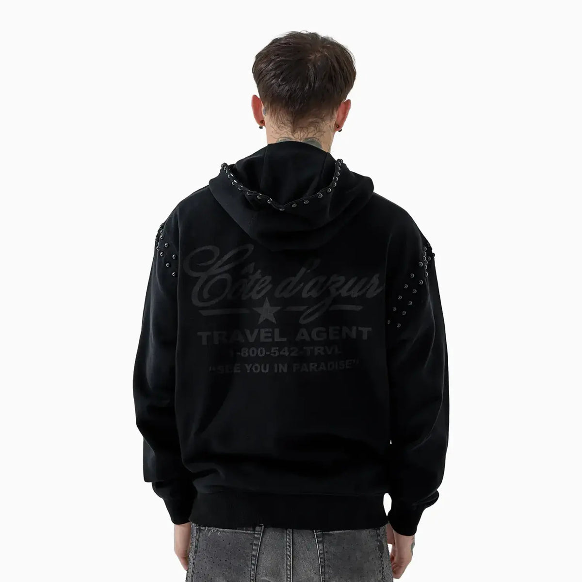 Sudadera con capucha y cremallera Icon para hombre