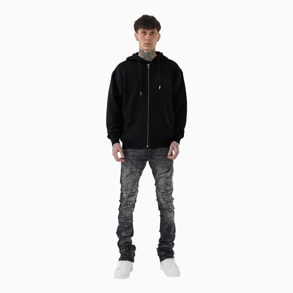 Sudadera con capucha y cremallera Icon para hombre