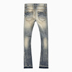Pantalon jean déchiré aux genoux pour homme