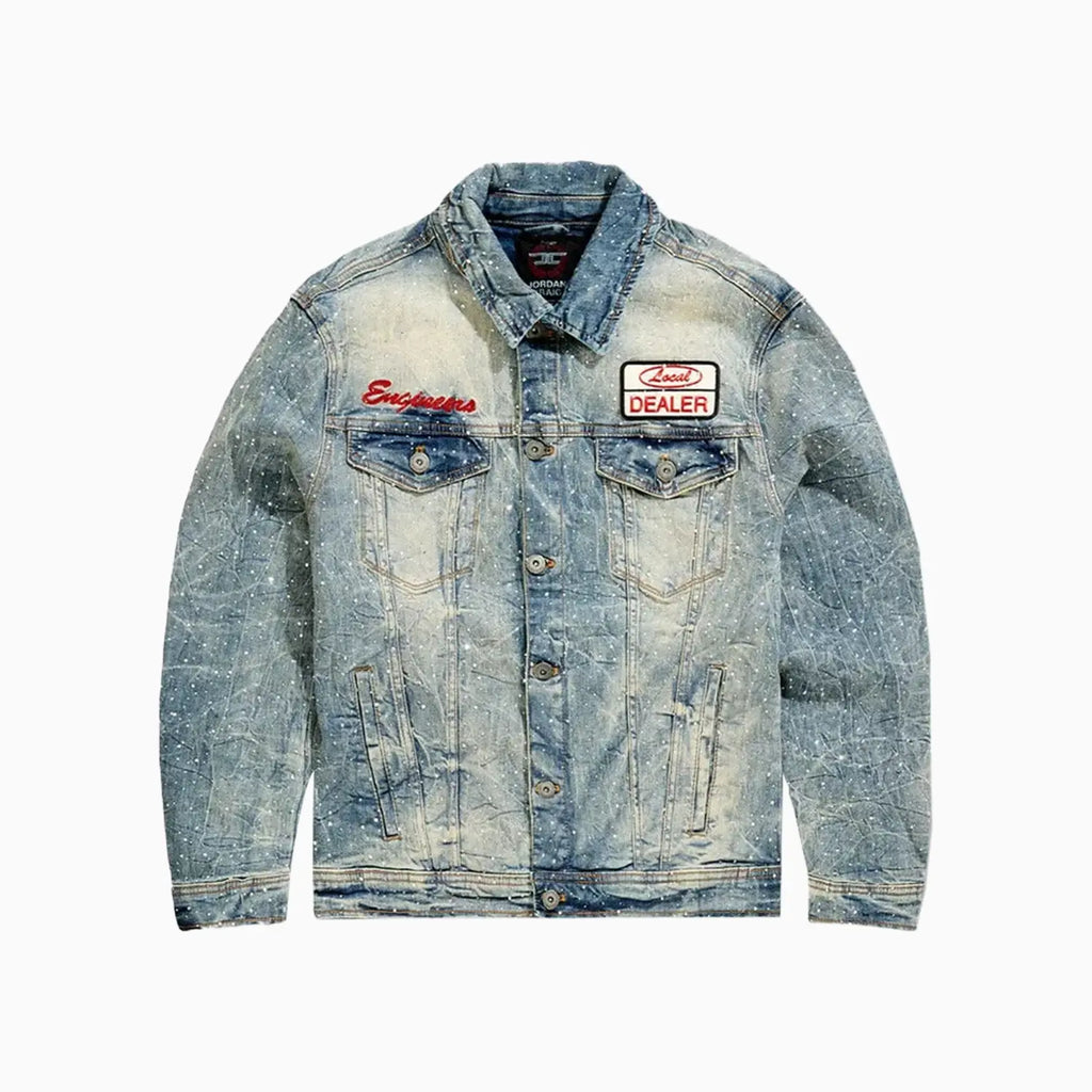 Chaqueta trucker de hombre del distribuidor local