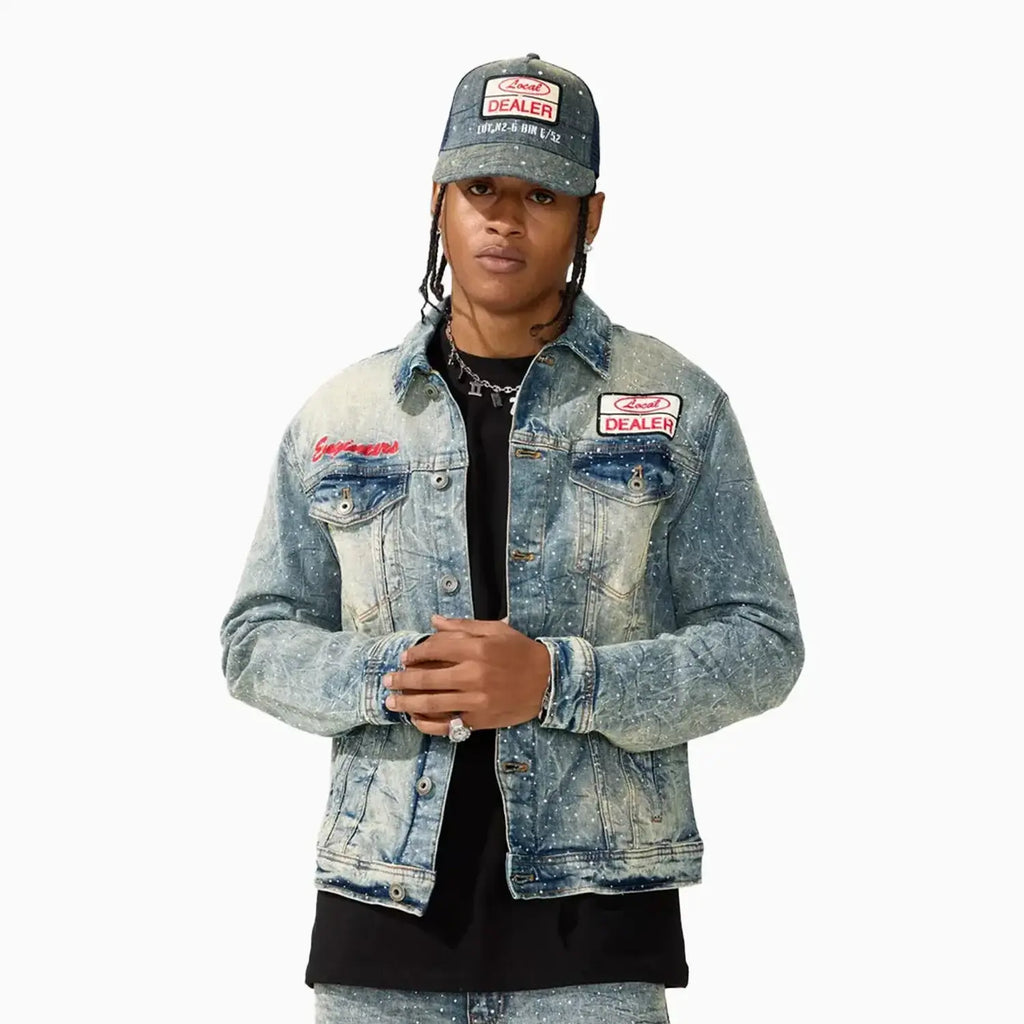 Chaqueta trucker de hombre del distribuidor local