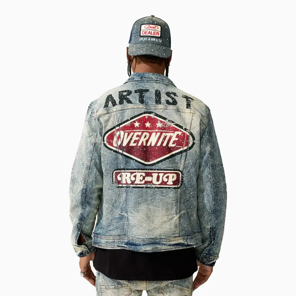 Chaqueta trucker de hombre del distribuidor local