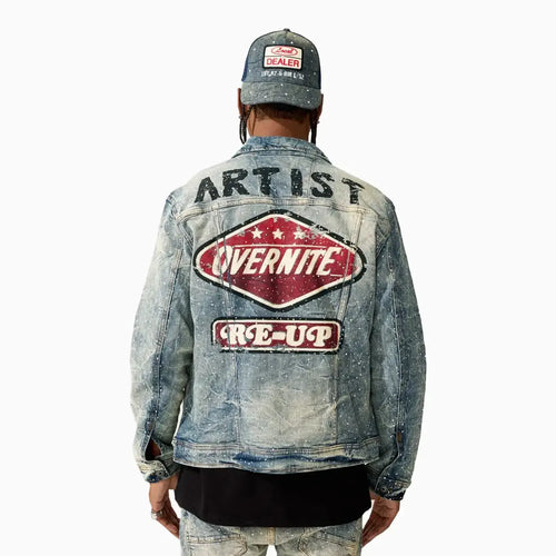 Chaqueta trucker de hombre del distribuidor local