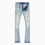 Pantalon en jean empilé Martin pour homme