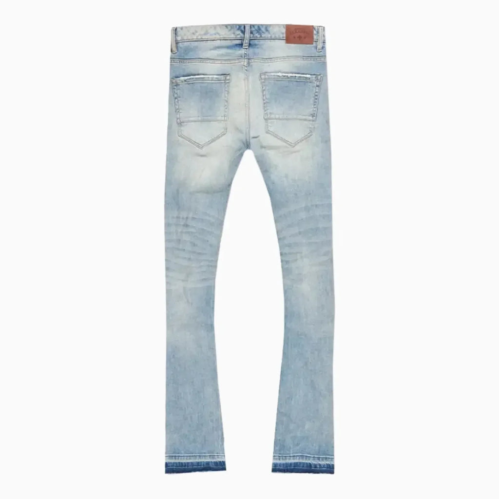 Pantalon en jean empilé Martin pour homme