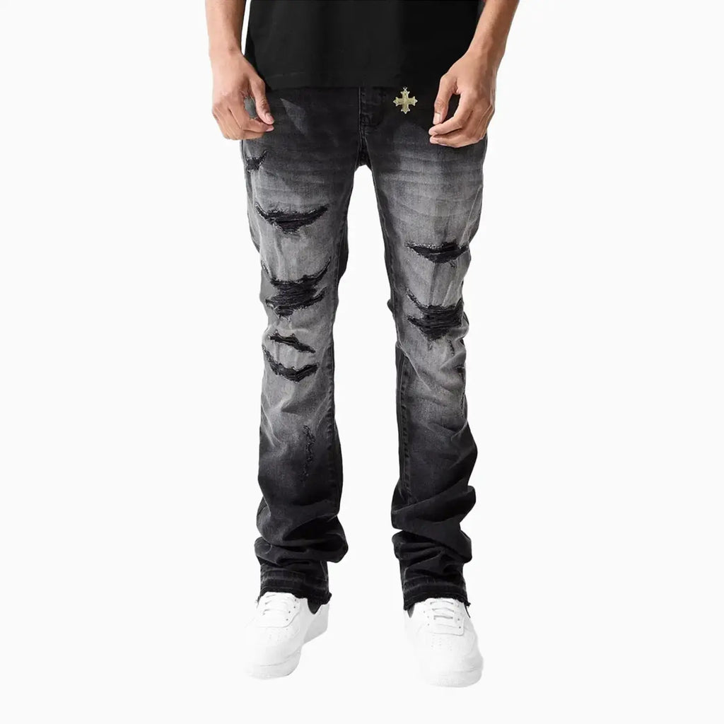 Pantalon en jean Martin Stacked SYIP pour homme