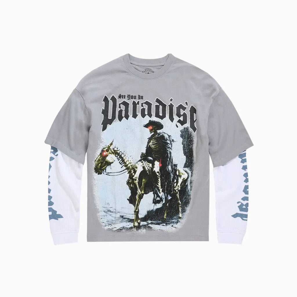 Men's Night Rider Waffle Thermal T-Shirt - Famous | Online Store